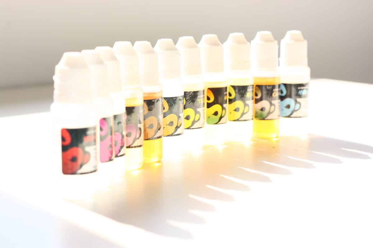 Zoom sur le packaging d’e-liquide