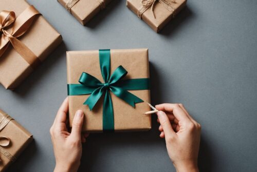 Emballage cadeau avec papeterie : créez des paquets uniques !