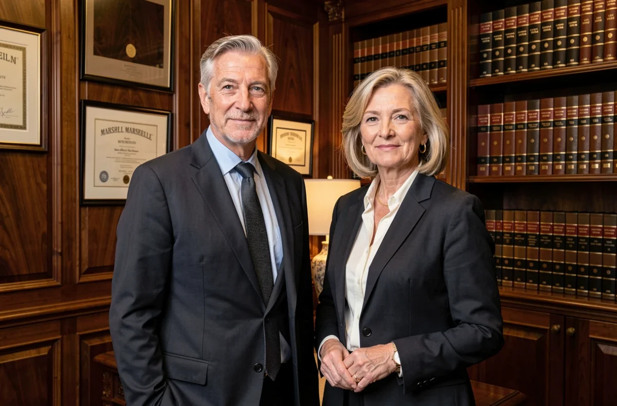 Avocats associés de SCP Bollet à Marseille dans leur cabinet traditionnel au décor classique